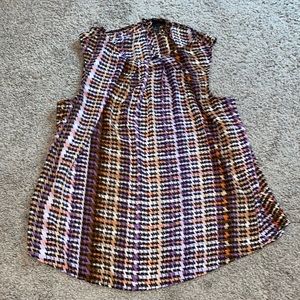 Patterned Worthington blouse.